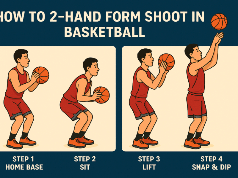 How to Teach 2-Hand Form Shooting | Youth Basketball Shooting Fundamentals